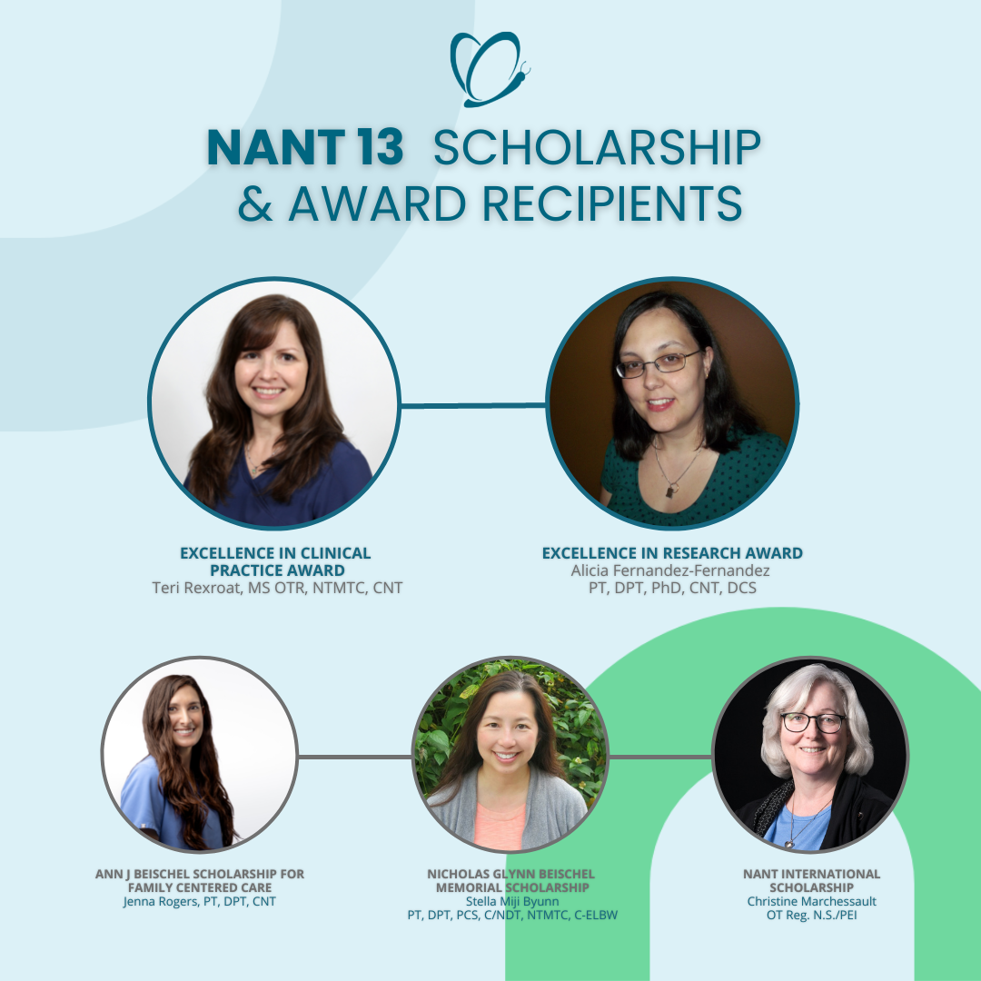 Recipients of NANT’s 2023 Excellence Awards and Conference Scholarships